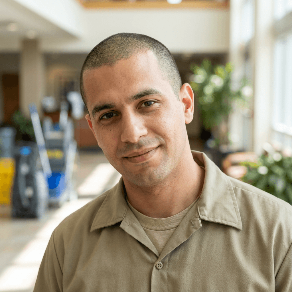 Satisfied male homeowner in North Shore