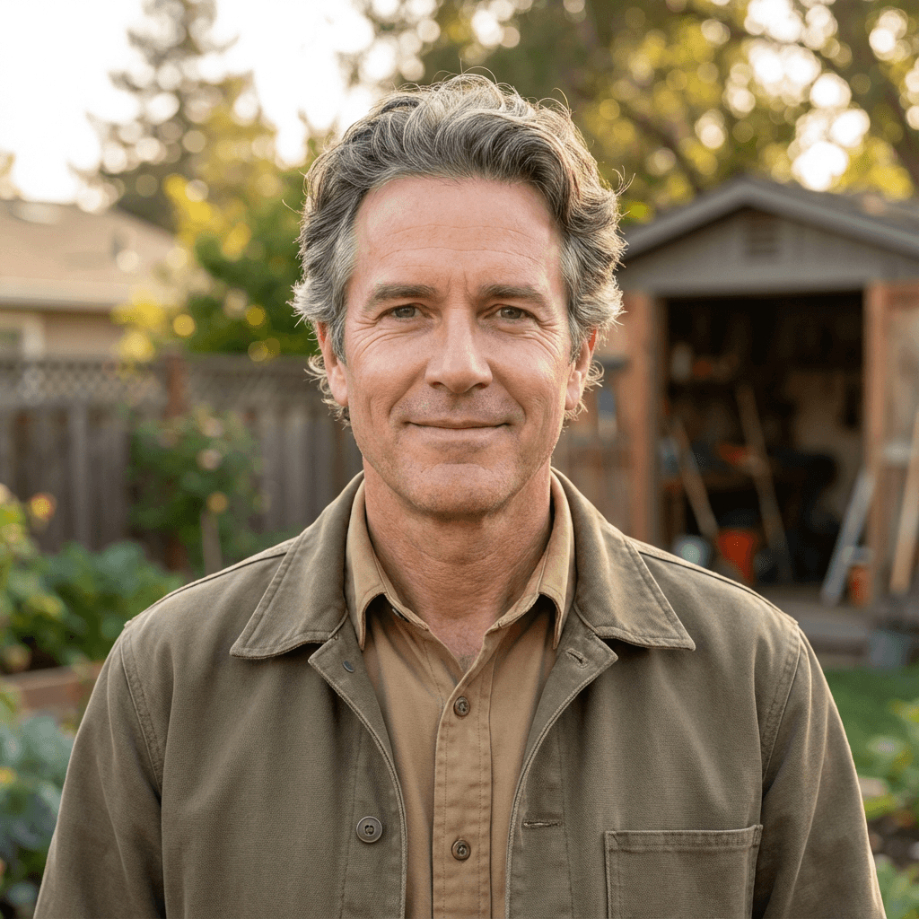 Portrait of a male homeowner in Northshore